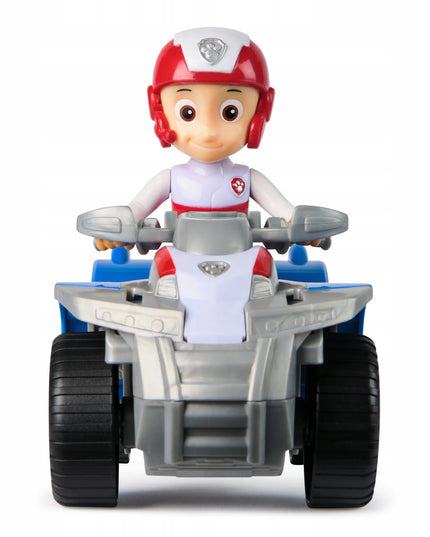 PAW PATROL Ryder keturratis ATV gelbėjimo transporto priemonė + lanksti figūrėlė ECO rinkinys