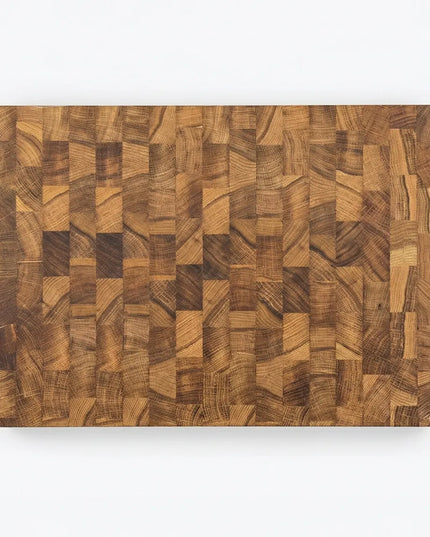 Peewit ąžuolinė pjaustymo lenta, ąžuolo medienos pjaustymo blokas 40x30x4 cm, profesionali