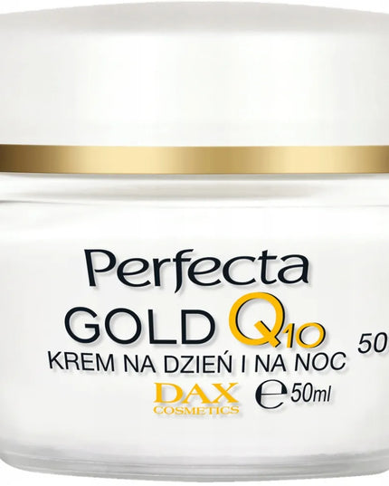 PERFECTA GOLD Q10 kosmetikos rinkinys 50+ kremas + kremas paakiams