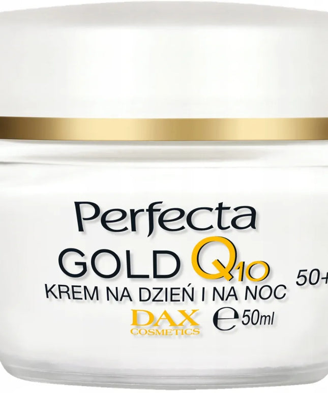 PERFECTA GOLD Q10 kosmetikos rinkinys 50+ kremas + kremas paakiams