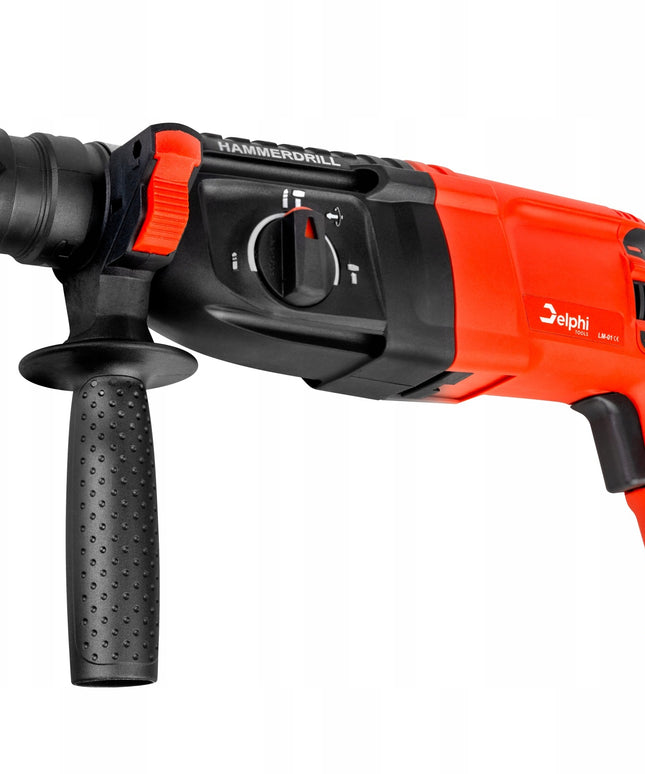 Perforatorius gręžtuvas su smūgio funkcija SDS+ 2600W DELPHI – galingas įrankis bet kokiam darbui