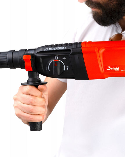 Perforatorius gręžtuvas su smūgio funkcija SDS+ 2600W DELPHI – galingas įrankis bet kokiam darbui