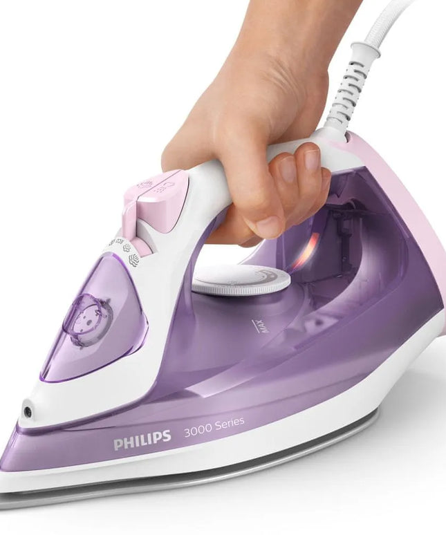 PHILIPS DST3010/30 garinis lygintuvas, keraminis padas, 2000 W, violetinis, 300 ml