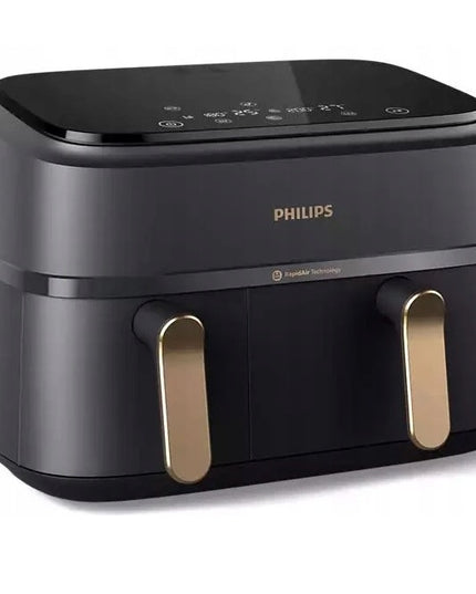 Philips Ovi Dual Basket NA352/00 dviejų kamerų karšto oro gruzdintuvė 9L