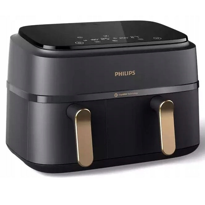 Philips Ovi Dual Basket NA352/00 dviejų kamerų karšto oro gruzdintuvė 9L