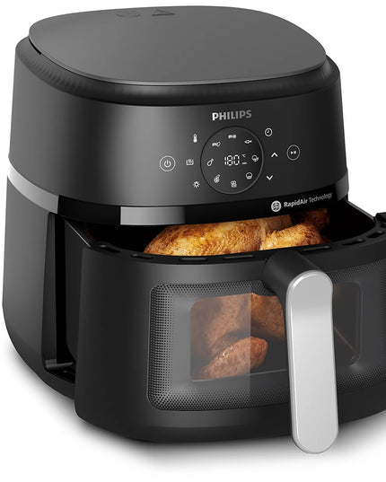 Philips Ovi XL karšto oro gruzdintuvė 6.2L - sveikas ir greitas kepimas