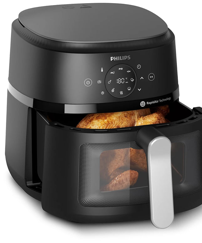 Philips Ovi XL karšto oro gruzdintuvė 6.2L - sveikas ir greitas kepimas