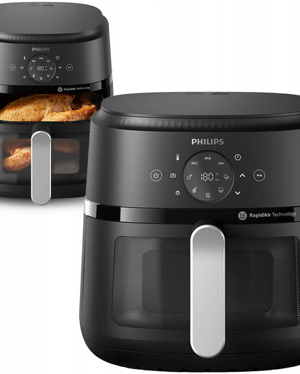Philips Ovi XL karšto oro gruzdintuvė 6.2L - sveikas ir greitas kepimas