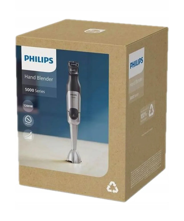 PHILIPS rankinis trintuvas 5000 serija, 1200 W, ProMix, LED, juodas, HR2681/00