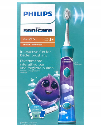 PHILIPS SONICARE KIDS elektrinis dantų šepetėlis vaikams su dėklu