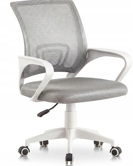 Pilka biuro kėdė GIOSEDIO NFX011, ergonomiškas sukamasis fotelis