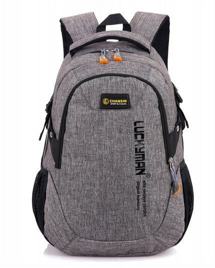 Pilka kuprinė vyrams ir moterims, kompiuteriui, mokyklai, darbui