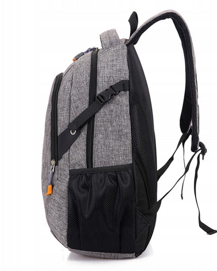 Pilka kuprinė vyrams ir moterims, kompiuteriui, mokyklai, darbui