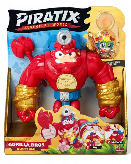 Piratix Crazy Jungle rinkinys Gorilla Bros Boom Ben