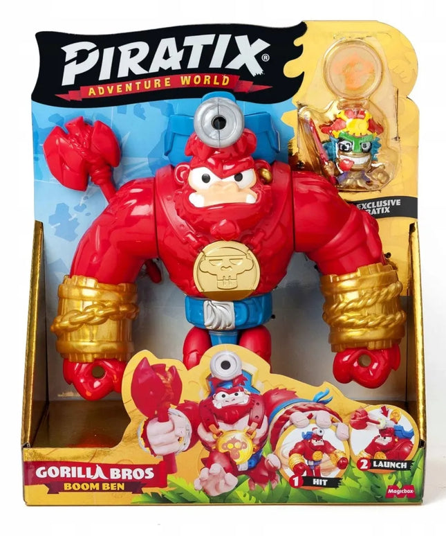Piratix Crazy Jungle rinkinys Gorilla Bros Boom Ben