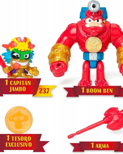 Piratix Crazy Jungle rinkinys Gorilla Bros Boom Ben
