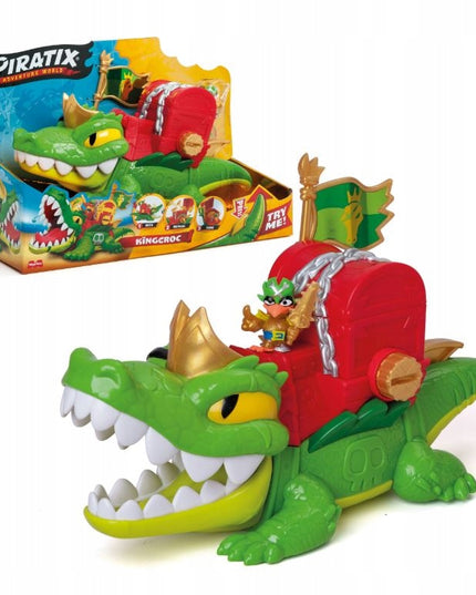 PIRATIX King Croc krokodilo rinkinys + figūrėlė 39847