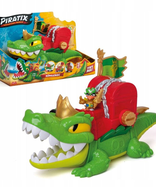 PIRATIX King Croc krokodilo rinkinys + figūrėlė 39847