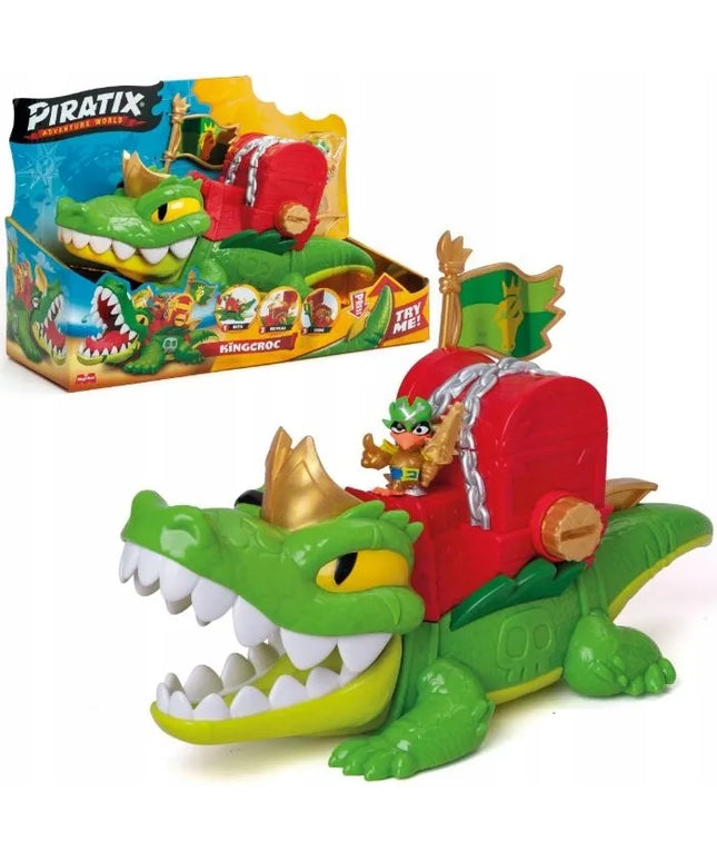 PIRATIX King Croc krokodilo rinkinys + figūrėlė 39847