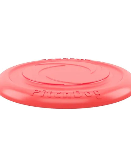 PitchDog žaislas šunims, skraidantis diskas, 24 cm skersmens, rožinis