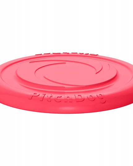 PitchDog žaislas šunims, skraidantis diskas, 24 cm skersmens, rožinis