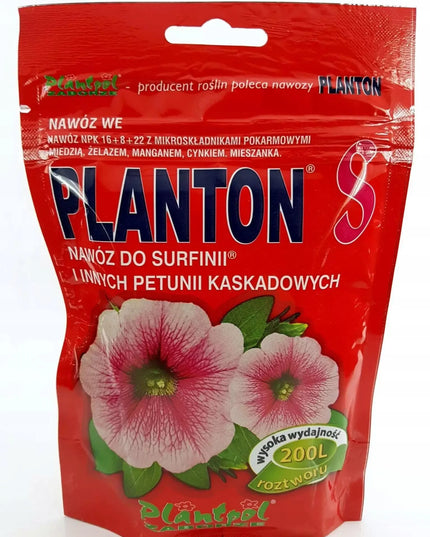 Planton S trąšos surfinijoms, petunijoms, verbenoms, supertunijoms, 800 l vandens