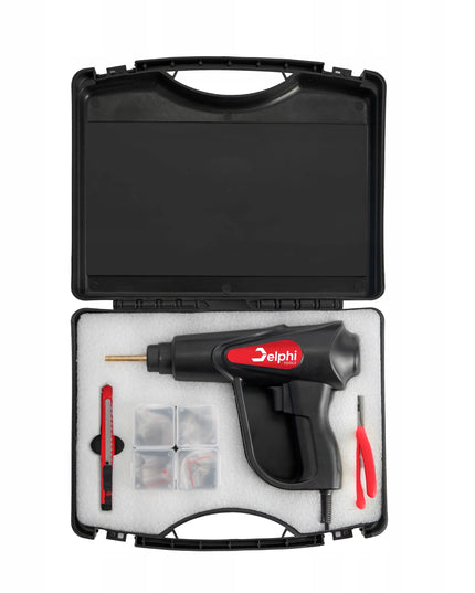 Plastiko suvirinimo aparatas Delphi Tools, 1200 kabių rinkinys, 70W