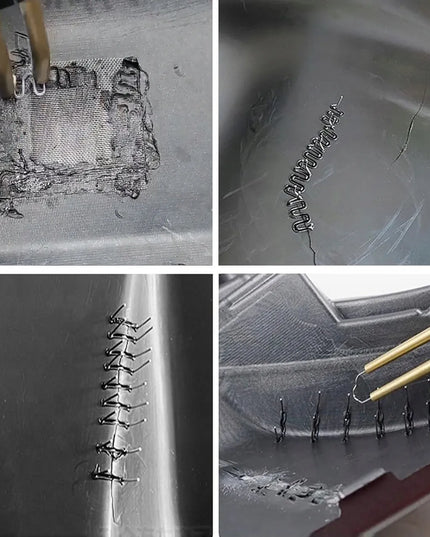 Plastiko suvirinimo aparatas ir segiklis Technet 858D II ZT5 su priedais