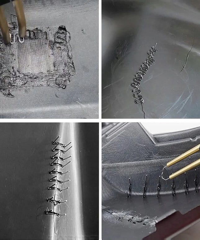 Plastiko suvirinimo aparatas ir segiklis Technet 858D II ZT5 su priedais
