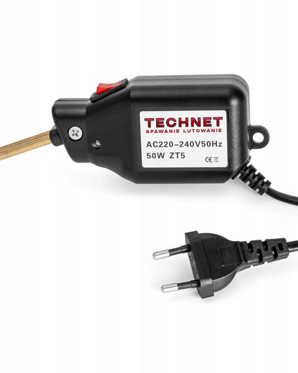 Plastiko suvirinimo aparatas ir segiklis Technet 858D II ZT5 su priedais