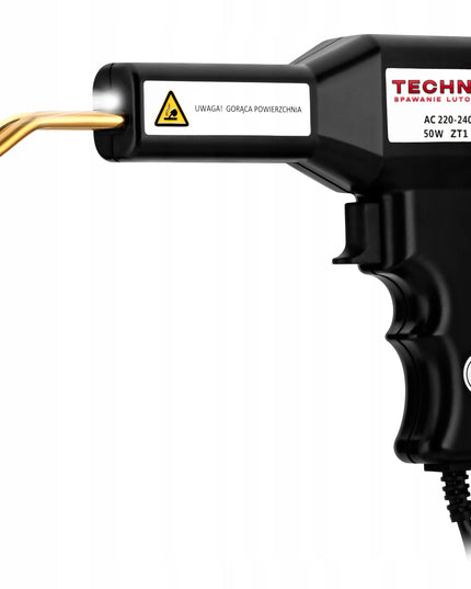 Plastiko suvirinimo aparatas su segikliu Technet 858DII + ZT1 rinkinys su 800 vnt. segtukų