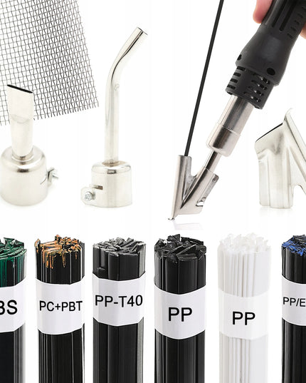 Plastiko suvirinimo aparatas Techrebal 858D Pro litavimo stotelė su karštu oru