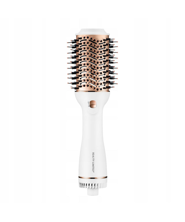 Plaukų džiovintuvas šepetys 1200W su turmalino jonizacija ir 3 režimais | HotComb White Beauty Limited®