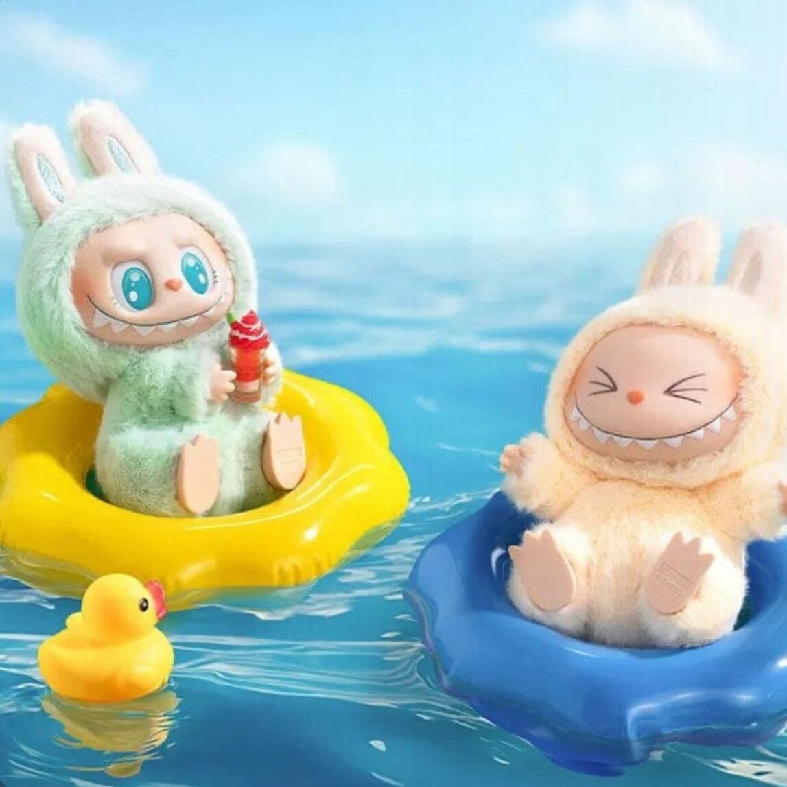 Pliušinis žaislas raktų pakabukas Labubu The Monsters 15cm kolekcinis žaislas atsitiktinė spalva