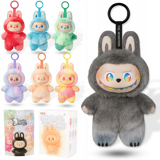 Labubu pliušinis žaislas - raktų pakabukas, The Monsters 16cm atsitiktinė spalva kolekcinis žaislas
