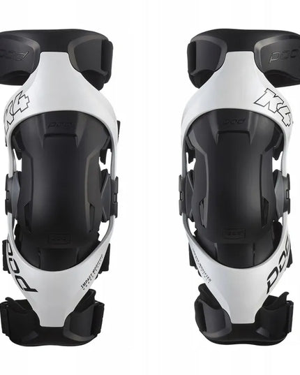 POD K4 2.0 kelių įtvarai WHITE/BLACK M/L (pora)