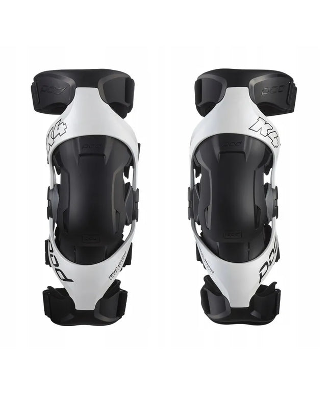 POD K4 2.0 kelių įtvarai WHITE/BLACK M/L (pora)