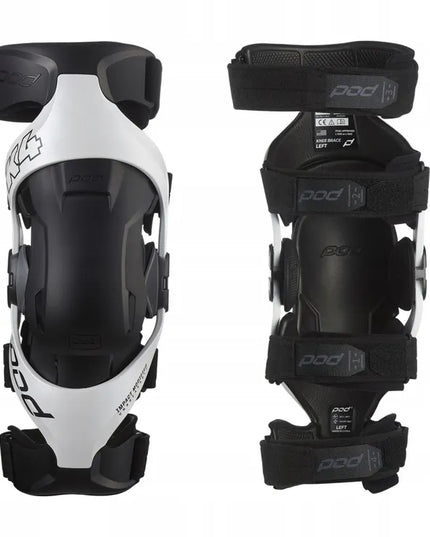 POD K4 2.0 kelių įtvarai WHITE/BLACK M/L (pora)