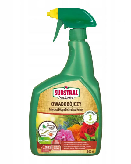POLYSECT NATUREN insekticidas nuo amarų ir voratinklinių erkių, purškiklis 800 ml SUBSTRAL