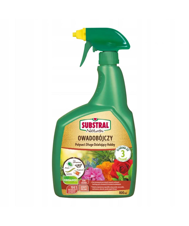 POLYSECT NATUREN insekticidas nuo amarų ir voratinklinių erkių, purškiklis 800 ml SUBSTRAL