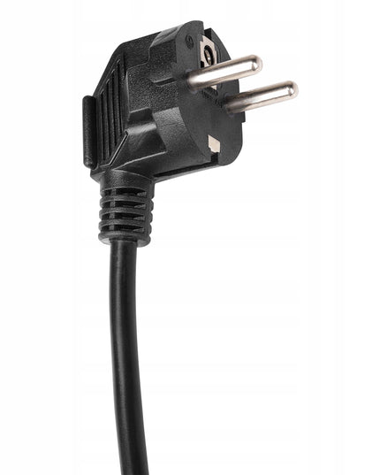 Prailgintuvas su 5 lizdais 3m su įžeminimu, juodas, 3x1,5mm kabelis, 3680W