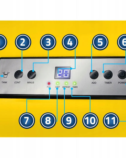 Pramoninis oro sausintuvas 70l/24h Humberg HM-482