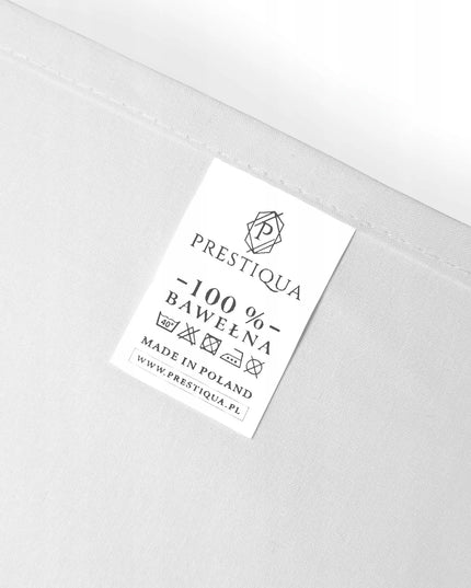 Prestiqua medvilninė paklodė be gumos 160x220 cm, pagaminta Lenkijoje
