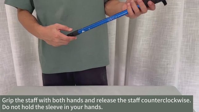 Raudonos Žygio Lazdos 2 vnt – Reguliuojamos, Smūgius Sugeriančios, Lengvas Aliuminis