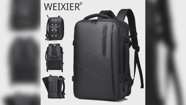 Didelės talpos „Difference“ kelioninė kuprinė, kompiuterio krepšys