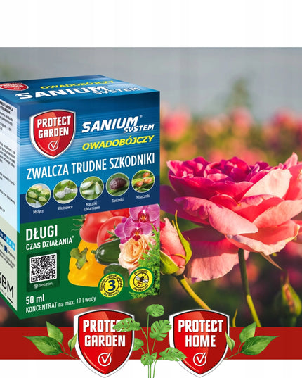 Priemonė nuo amarų, miltuotųjų skydamarių, skydamarių 50 ml/19 l, preparatas nuo grybų uodo lervų ir vabzdžių