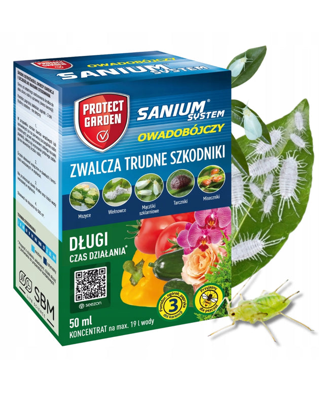 Priemonė nuo amarų, miltuotųjų skydamarių, skydamarių 50 ml/19 l, preparatas nuo grybų uodo lervų ir vabzdžių