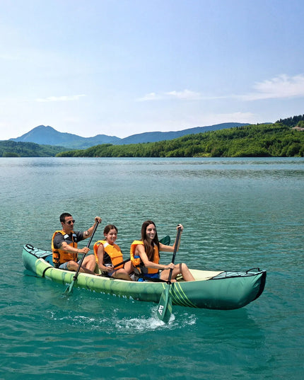 Pripučiama baidarė Aqua Marina Ripple 370 3-vietų 2022