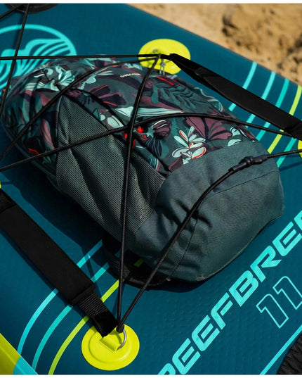 Pripučiama SUP irklentė STAND UP PADDLE 350 cm, priedų rinkinys