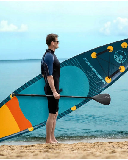 Pripučiama SUP irklentė STAND UP PADDLE 350 cm su priedais